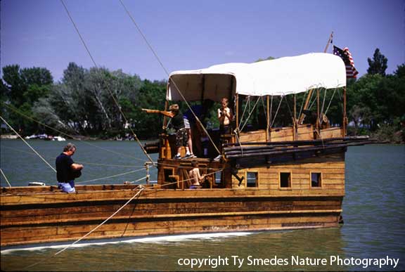 Keelboat at Lewis & Clark State Park