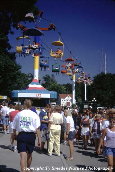 The Grand Concourse of the Iowa State Fair