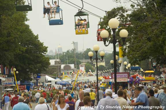 The Grand Concourse at the Iowa State Fair